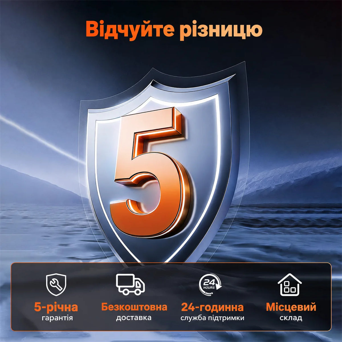 Humsienk ORIGIN LiFePO4 акумулятор 12V 200Ah Plus (BMS 250A) — сертифікований ECE R10