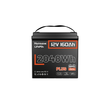 Humsienk ORIGIN LiFePO4 акумулятор 12V 160Ah Plus (BMS 150A) — сертифікований ECE R10