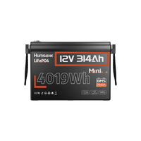 Humsienk Міні-акумулятор LiFePO4 12В 314А·год Bluetooth (200А BMS)