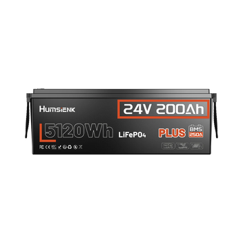 Humsienk ORIGIN LiFePO4 акумулятор 24V 200Ah Plus (BMS 250A)