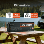 Humsienk12V640AhLiFePO4BatterywithDimensions