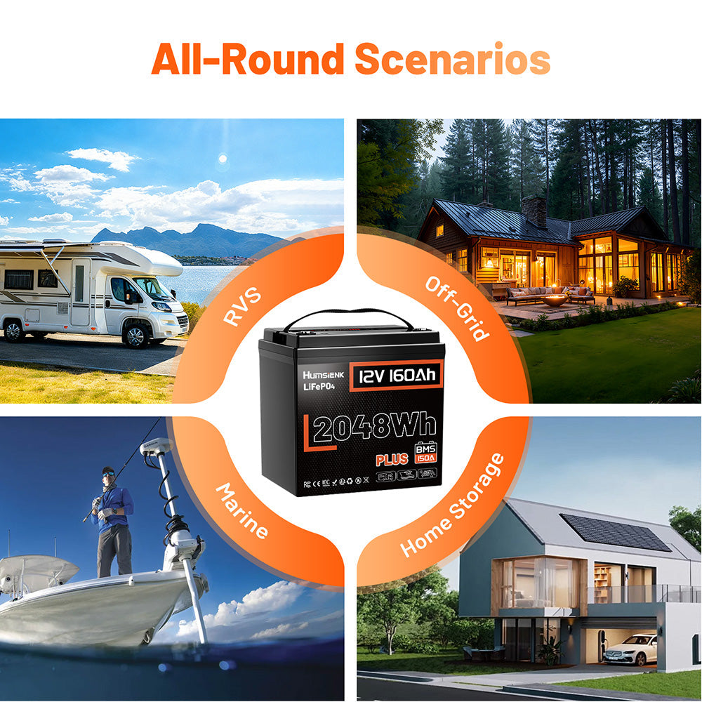 Humsienk_12V_160Ah_LiFePO4_battery_for_RV_marine_off_grid_and_home_energy_storage