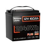 Humsienk_12V_160Ah_LiFePO4_battery_powering_home_appliances_with_2048Wh