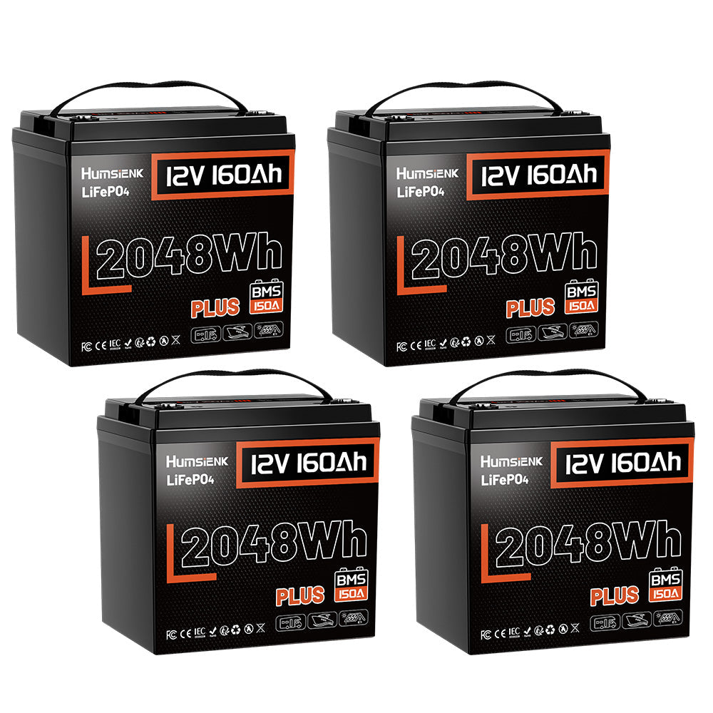 Humsienk_12V_160Ah_LiFePO4_battery_with_2048Wh_energy_storage-4_pack