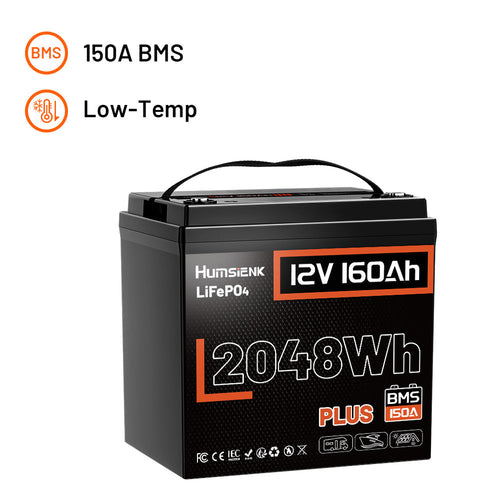 Humsienk_12V_160Ah_LiFePO4_battery_with_2048Wh_energy_storage