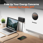 Humsienk 51,2V 100Ah LiFePO4 Solar Battery with Bluetooth Monitoring