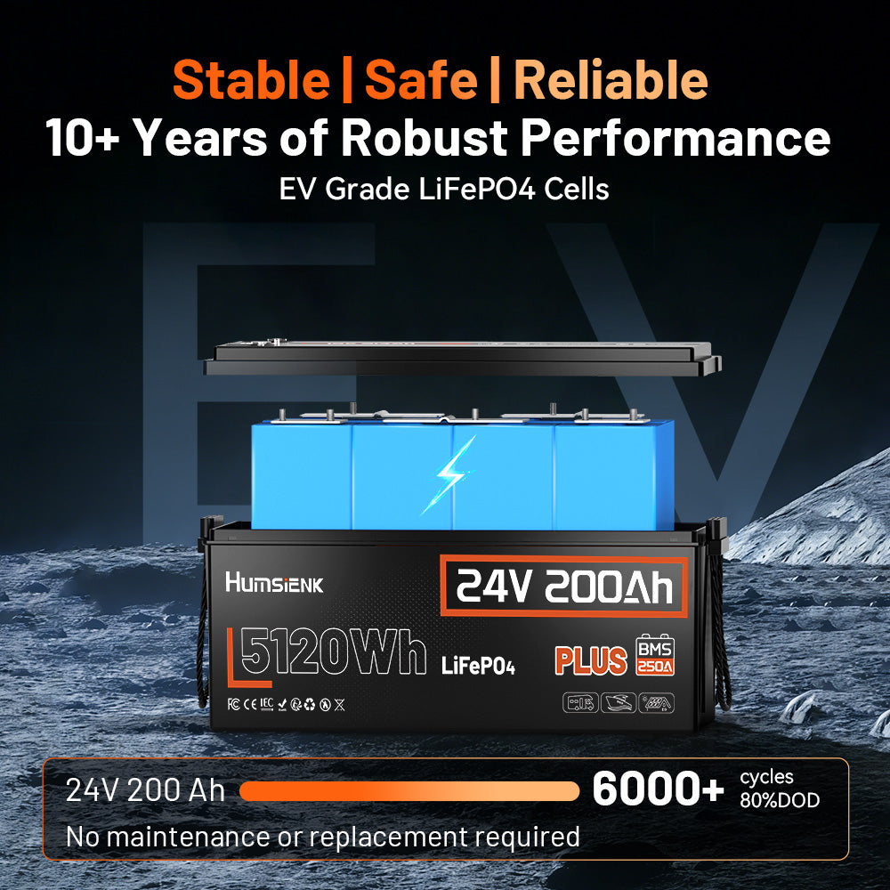 humsienk_24v200Ah_250A_plus_LiFePO4_battery_with_10_years_lifespan_performance