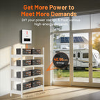 humsienk_24v200Ah_250A_plus_solar_battery_with_max_2s4p_40.96kWh_expansion